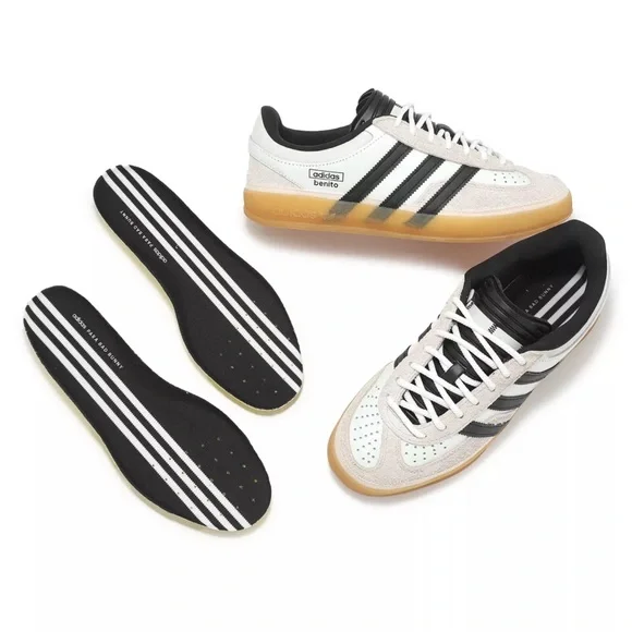 adidas | Shoes | Bad Bunny X Adidas Gazelle Indoor Shoes Sneakers Core  White If9735 Womens Sz 8 | Poshmark